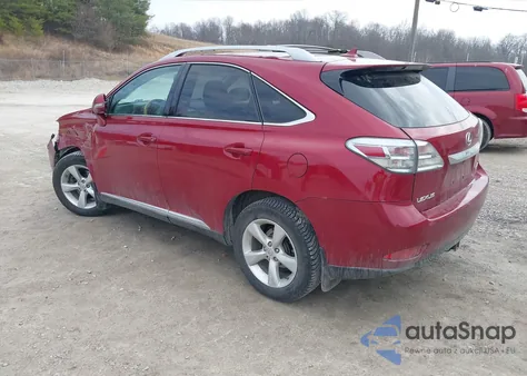 2010 Lexus Rx 350 из США, поврежденный, VIN 2T2BK1BA6AC067607